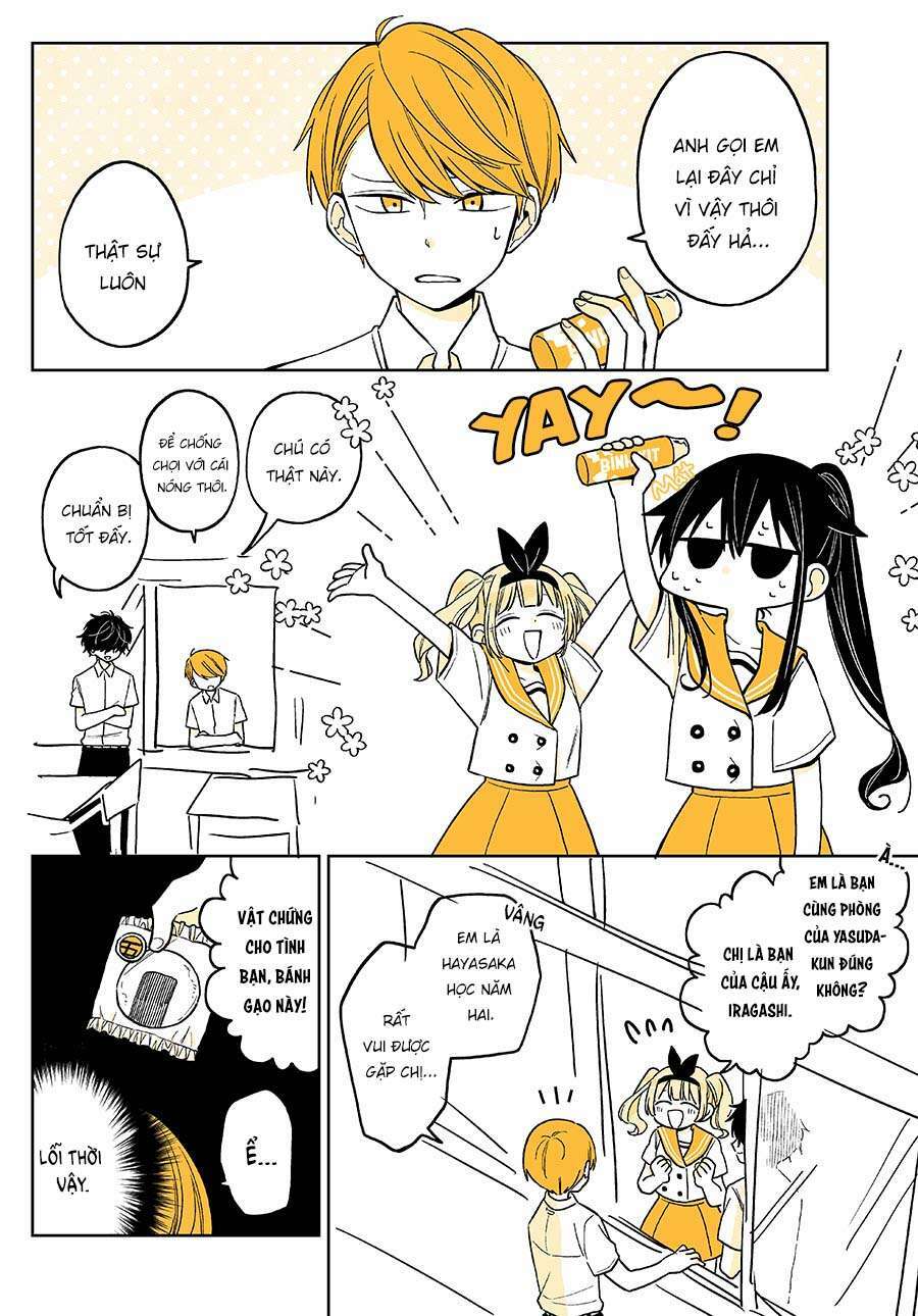 mendokusagari danshi koukousei ga asa okitara onnanoko ni natteita hanashi chapter 14 - Trang 9