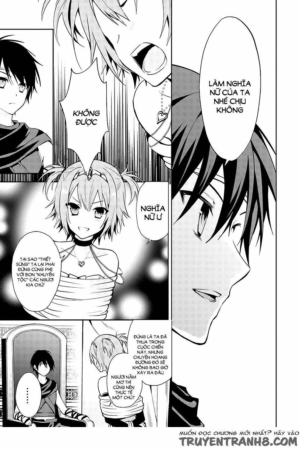 hyakuren no haou to seiyaku no ikusa otome chapter 1 - Trang 9