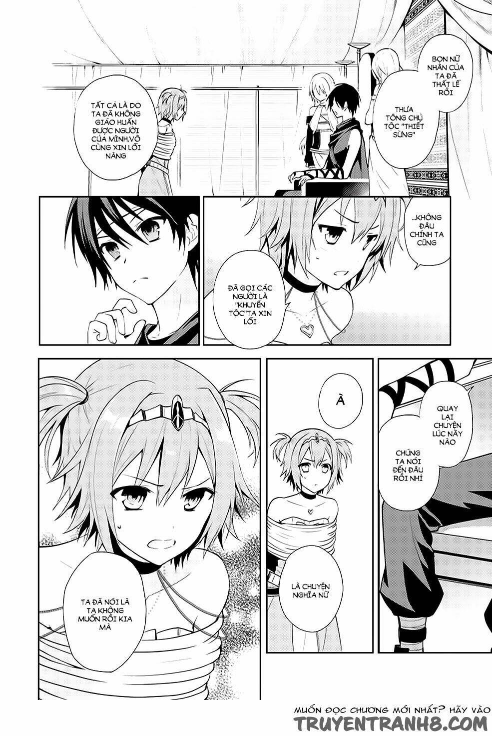 hyakuren no haou to seiyaku no ikusa otome chapter 1 - Trang 14