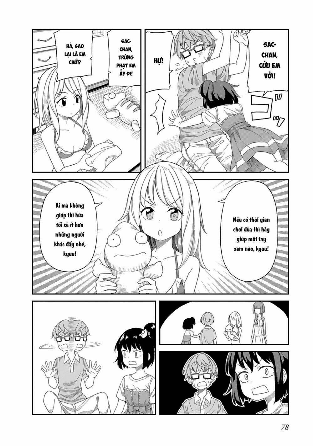 hinomoto sanshimai wa kamatte hoshii chapter 6 - Trang 12