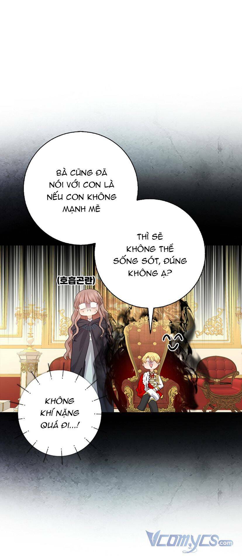 vị bạo chúa của tôi sao lại hóa trẻ rồi chapter 7 - Trang 54
