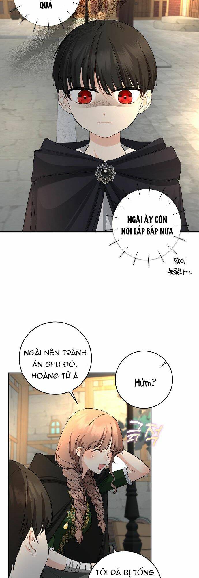 vị bạo chúa của tôi sao lại hóa trẻ rồi chapter 22 - Trang 59