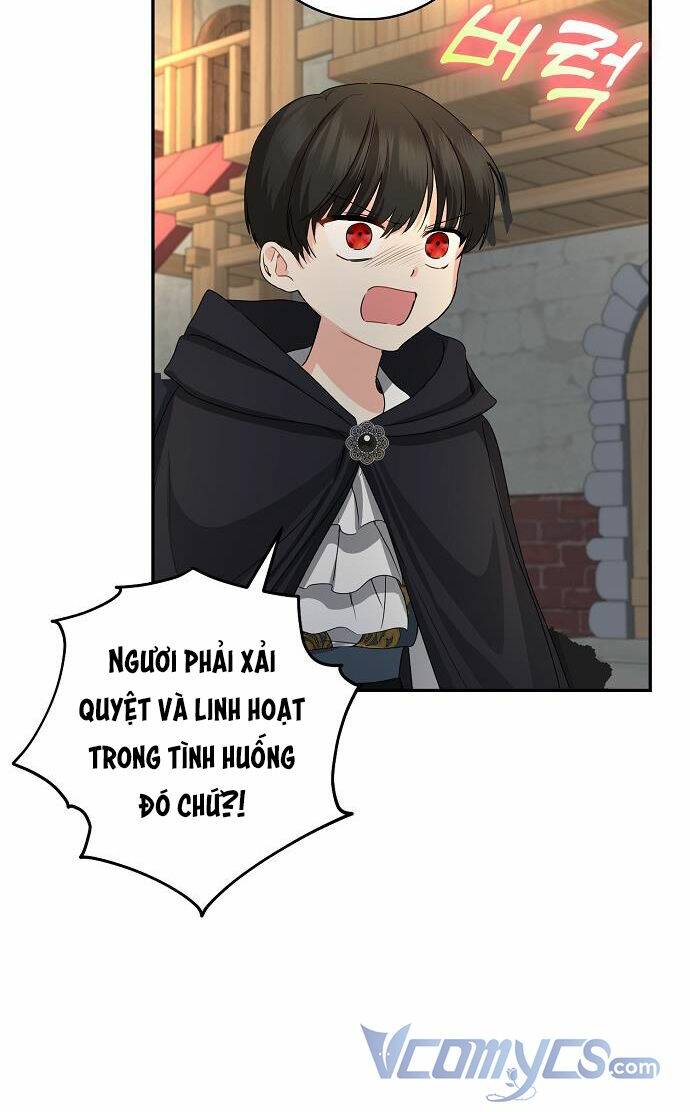 vị bạo chúa của tôi sao lại hóa trẻ rồi chapter 22 - Trang 61
