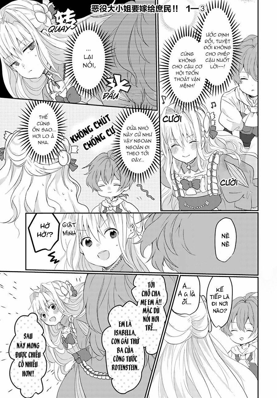 akuyaku reijou wa, shomin ni totsugitai! ! chapter 1.3 - Trang 2