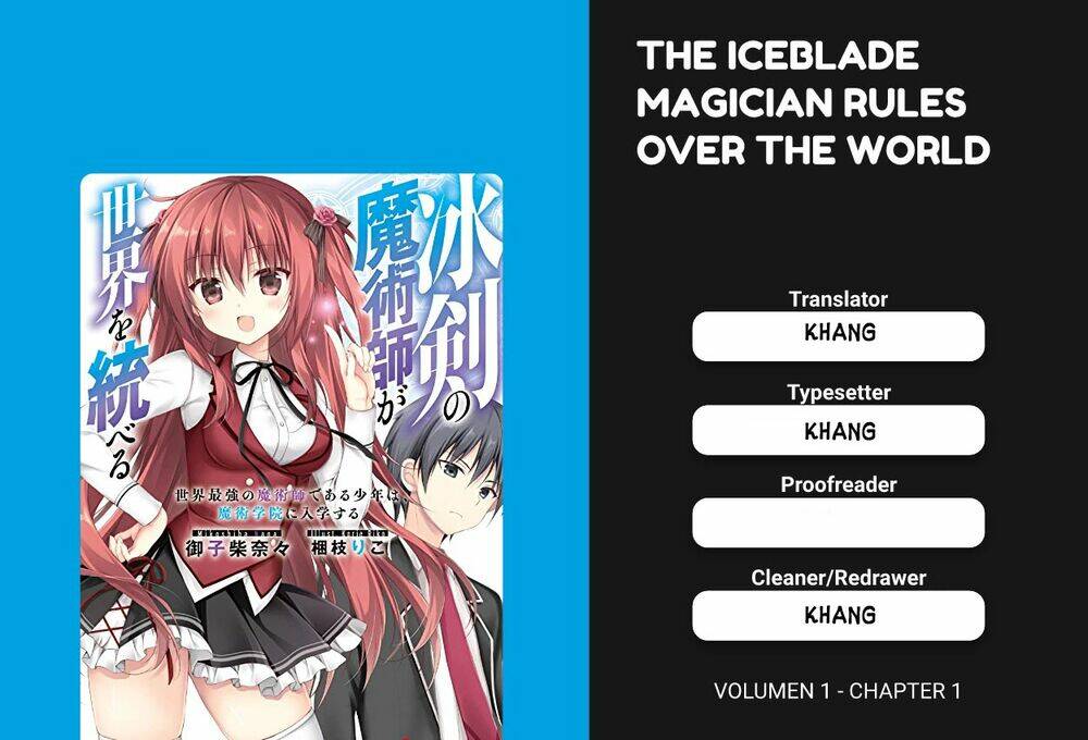 the iceblade magician rules over the world chapter 0 - Trang 1