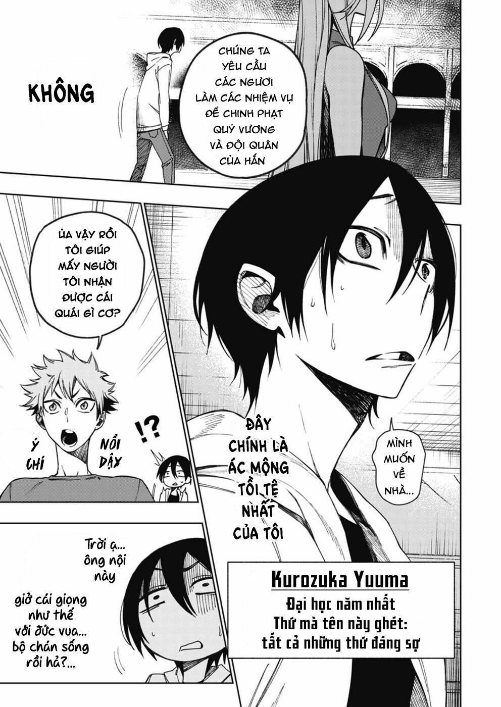 bạn đồng hành của tôi là undead mạnh nhất ở thế giới khác chapter 1 - Trang 9