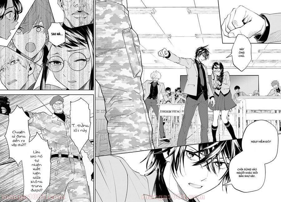 cựu dũng giả trở về từ thế giới khác tham gia vào trò chơi tử thần! chapter 1 - Trang 34