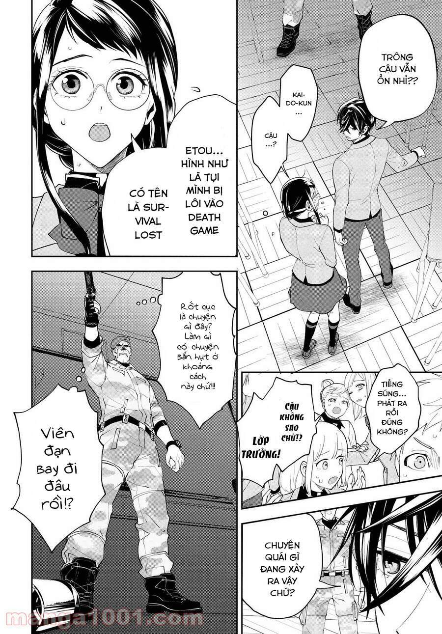 cựu dũng giả trở về từ thế giới khác tham gia vào trò chơi tử thần! chapter 1 - Trang 35