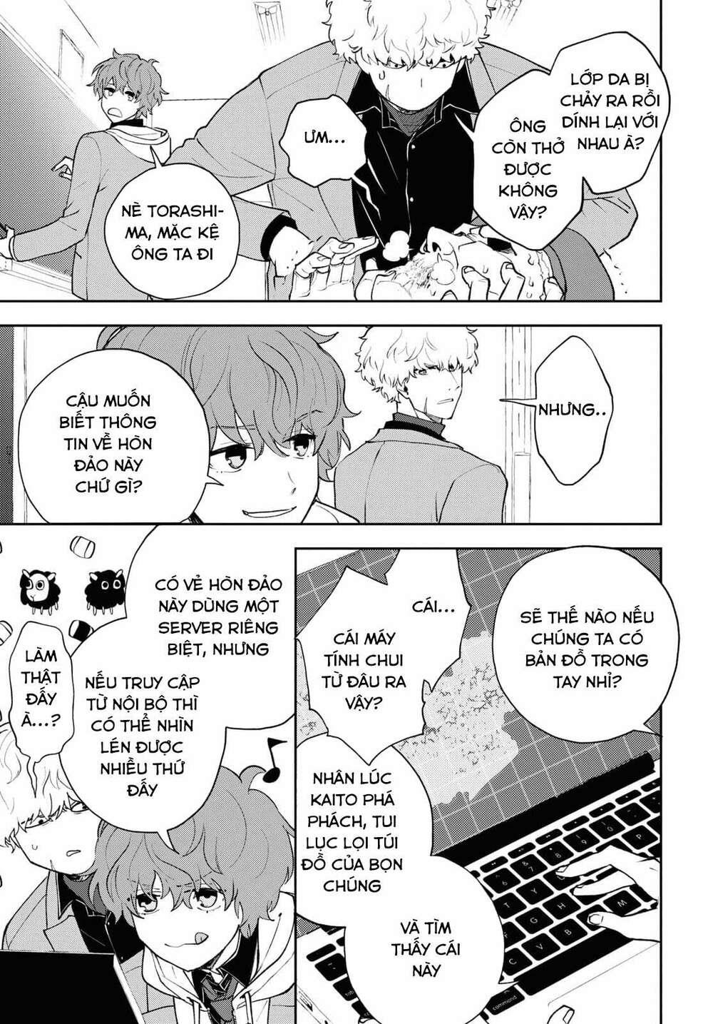 cựu dũng giả trở về từ thế giới khác tham gia vào trò chơi tử thần! chapter 3 - Trang 17