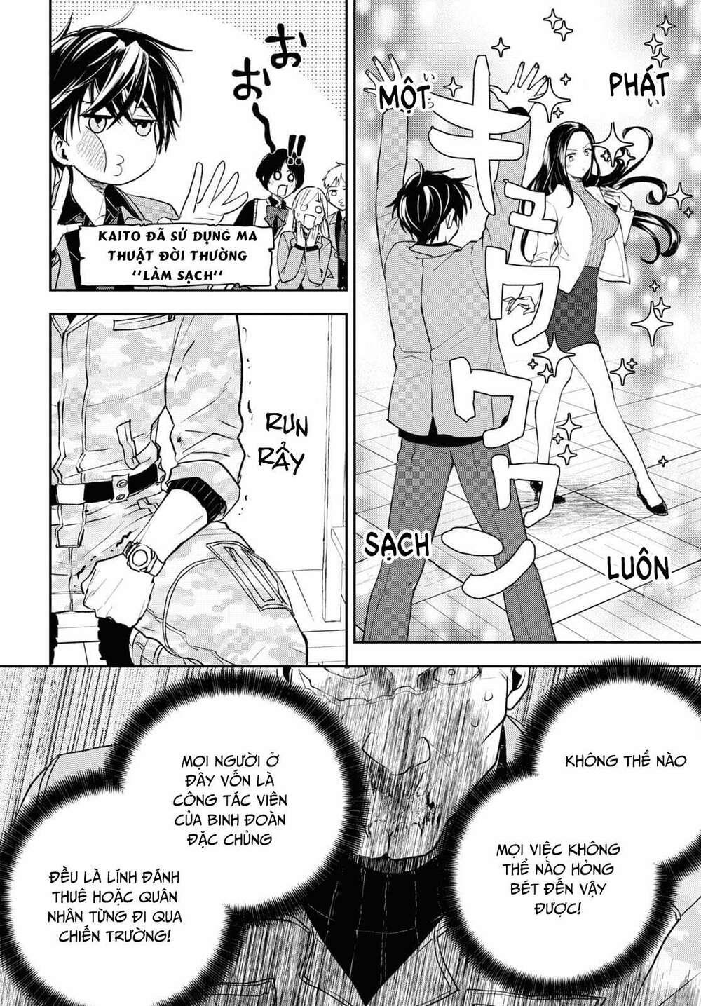 cựu dũng giả trở về từ thế giới khác tham gia vào trò chơi tử thần! chapter 3 - Trang 22