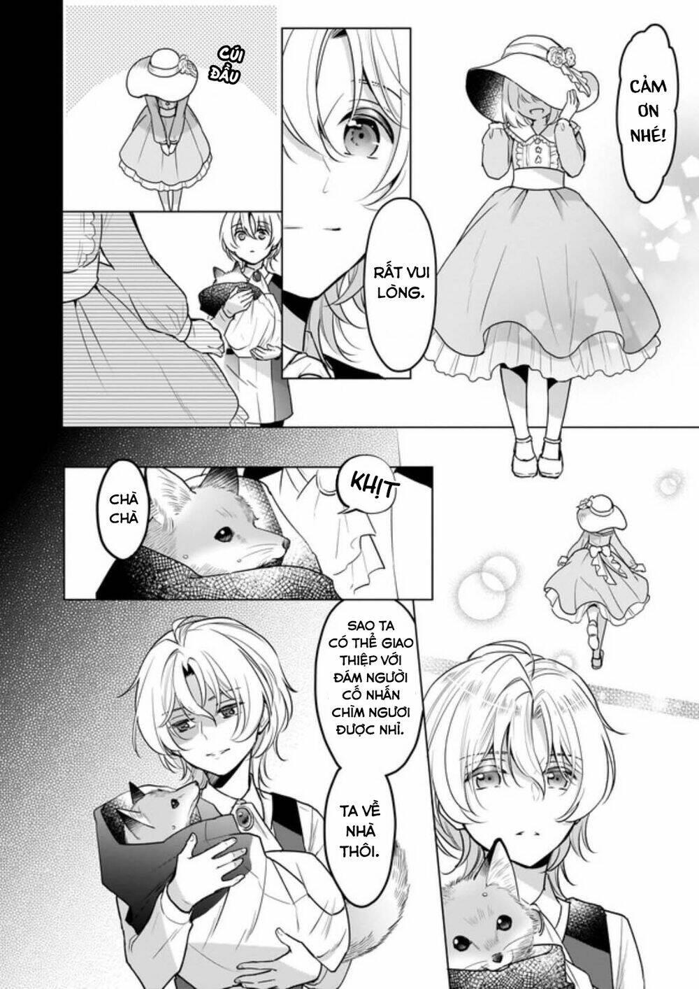 tôi là ứng cử viên cho vị trí hoàng tử phi nhưng tôi chắc kèo là tôi trúng rồi! chapter 5 - Trang 17