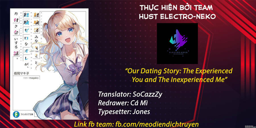 our dating story: the experienced you and the inexperienced me chapter 3.2 - Trang 23