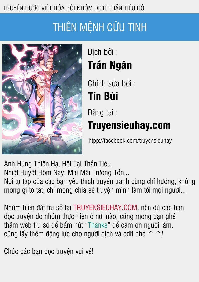 thiên mệnh cửu tinh chapter 28 - Trang 1