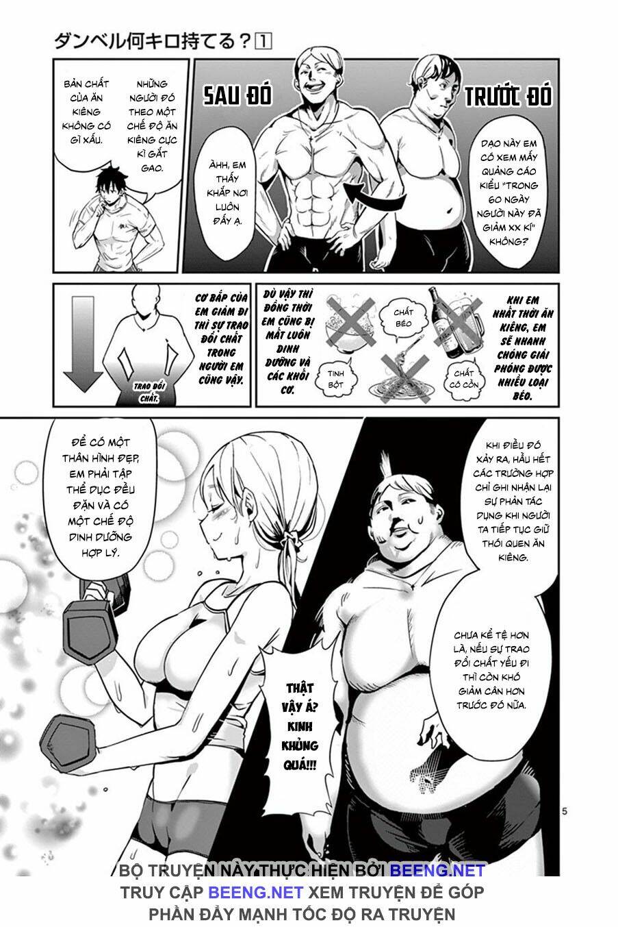 chuyện giảm cân chapter 6 - Trang 5