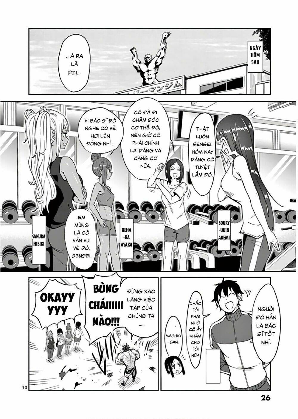 chuyện giảm cân chapter 21 - Trang 10