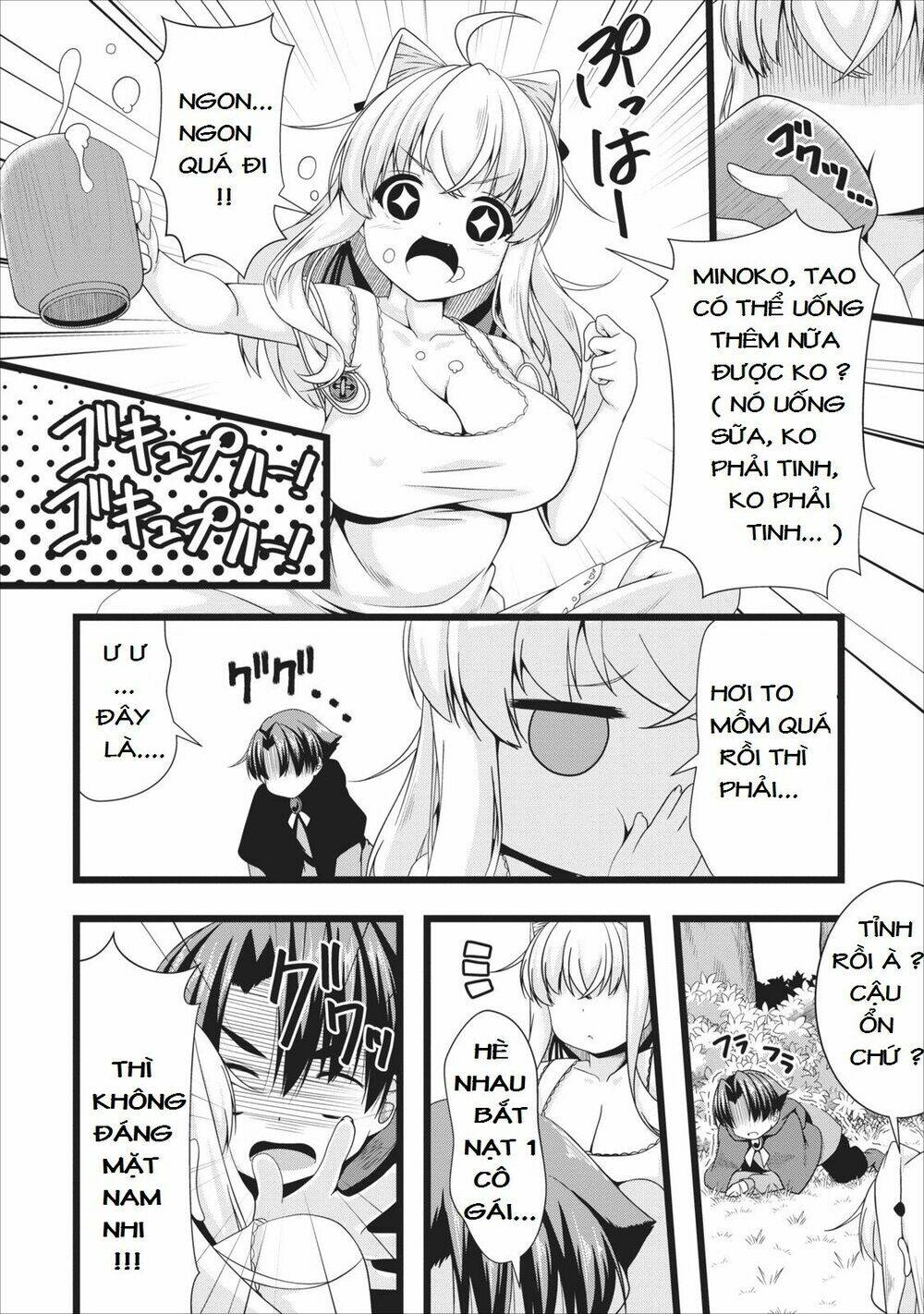 sakyubasu ni tensei shitanode miruku o shiborimasu chapter 4 - Trang 4