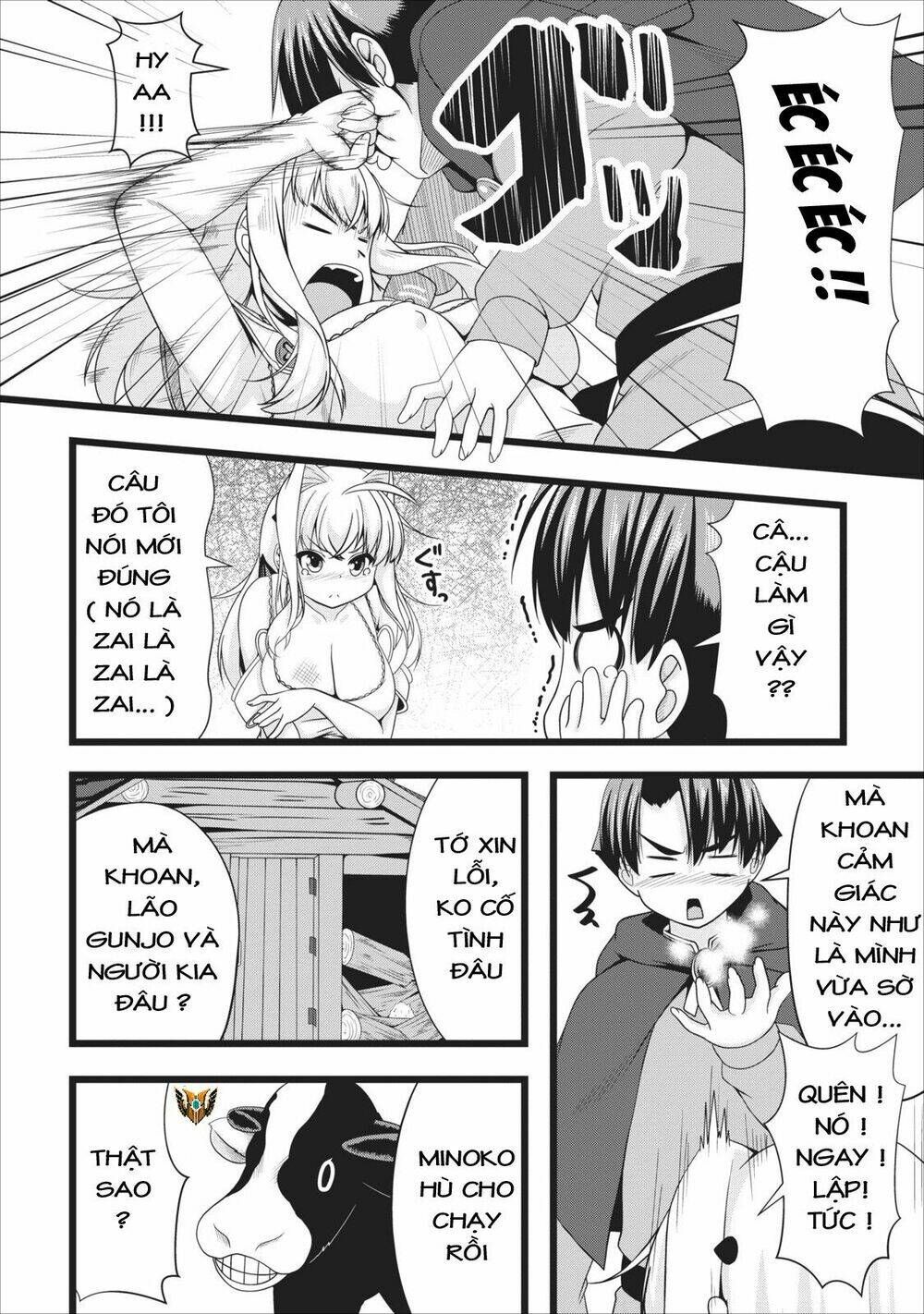 sakyubasu ni tensei shitanode miruku o shiborimasu chapter 4 - Trang 6