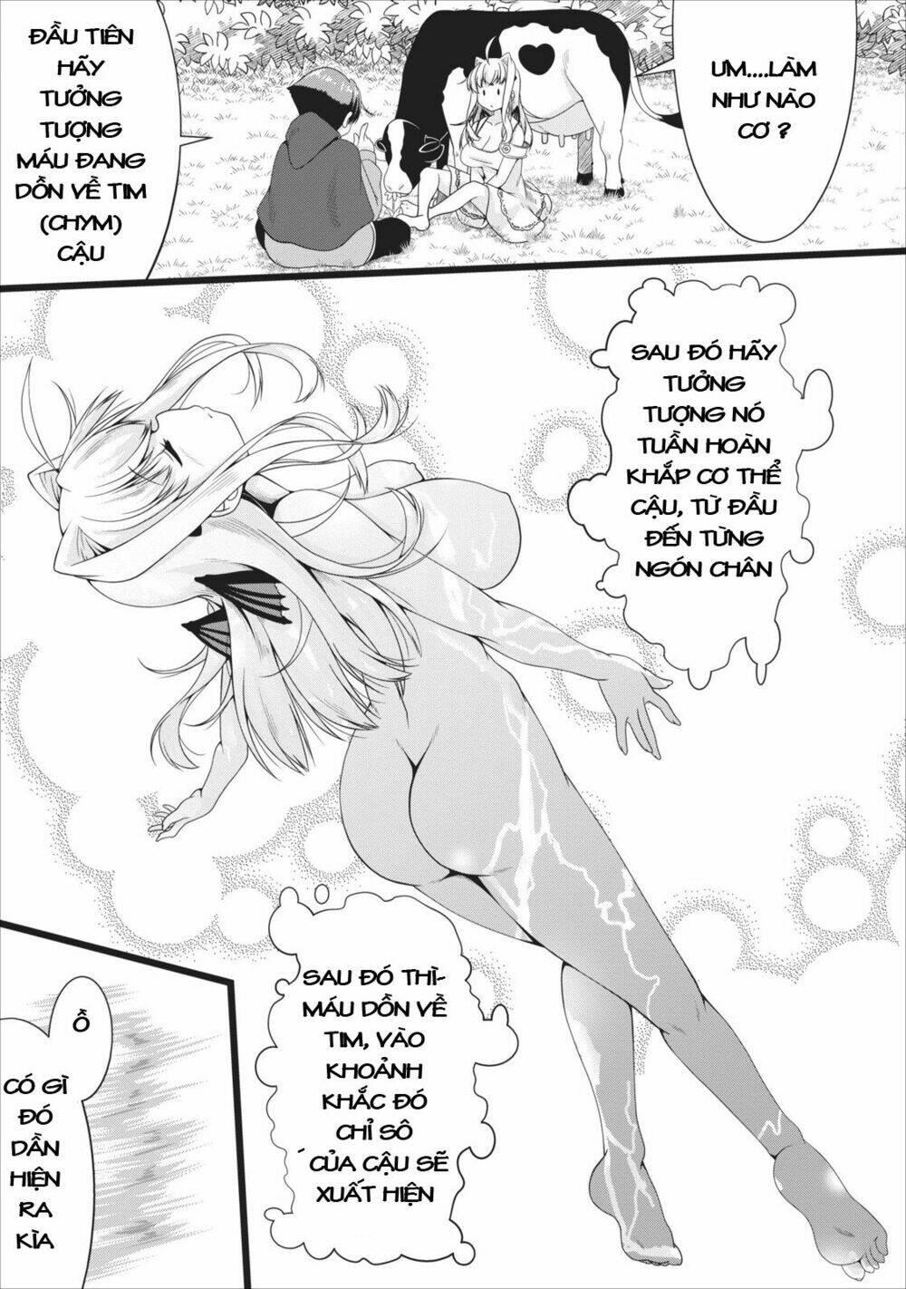 sakyubasu ni tensei shitanode miruku o shiborimasu chapter 4 - Trang 13