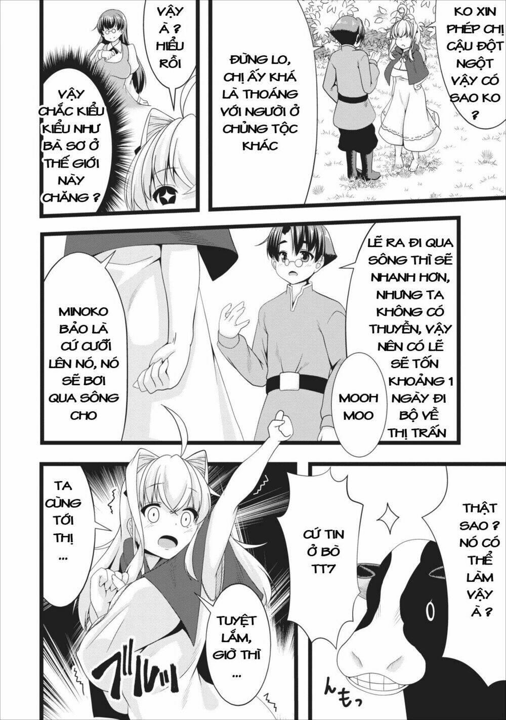 sakyubasu ni tensei shitanode miruku o shiborimasu chapter 4 - Trang 20