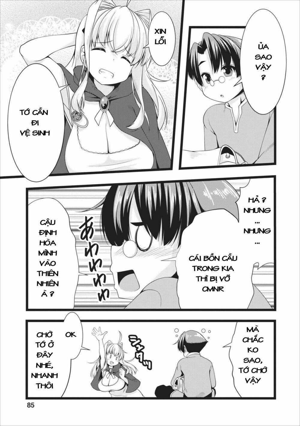 sakyubasu ni tensei shitanode miruku o shiborimasu chapter 4 - Trang 21