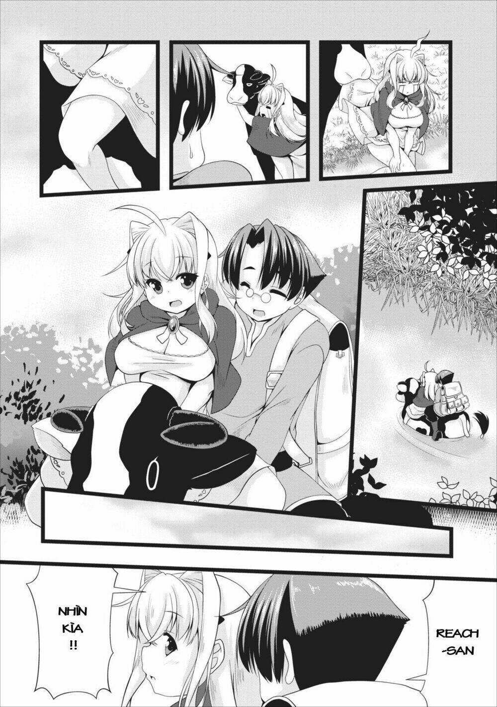 sakyubasu ni tensei shitanode miruku o shiborimasu chapter 4 - Trang 24