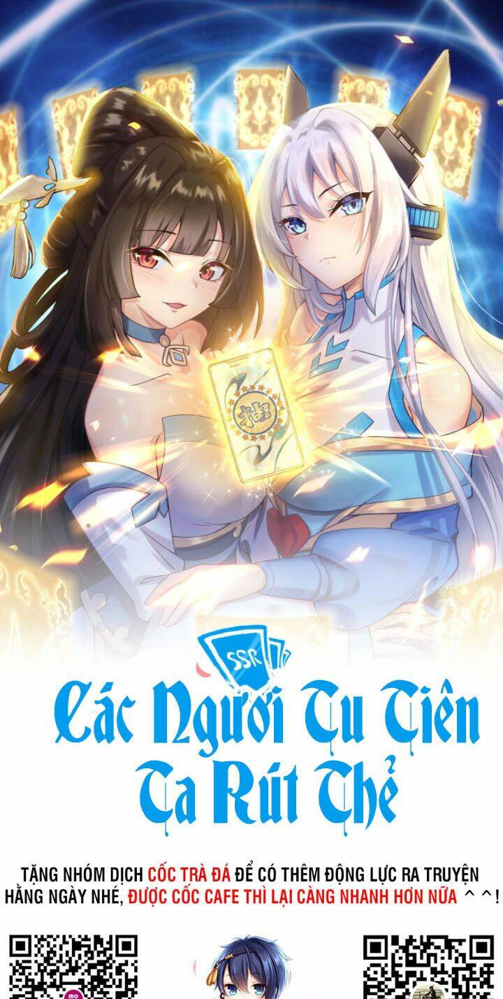 các ngươi tu tiên còn ta rút thẻ chapter 6 - Trang 2