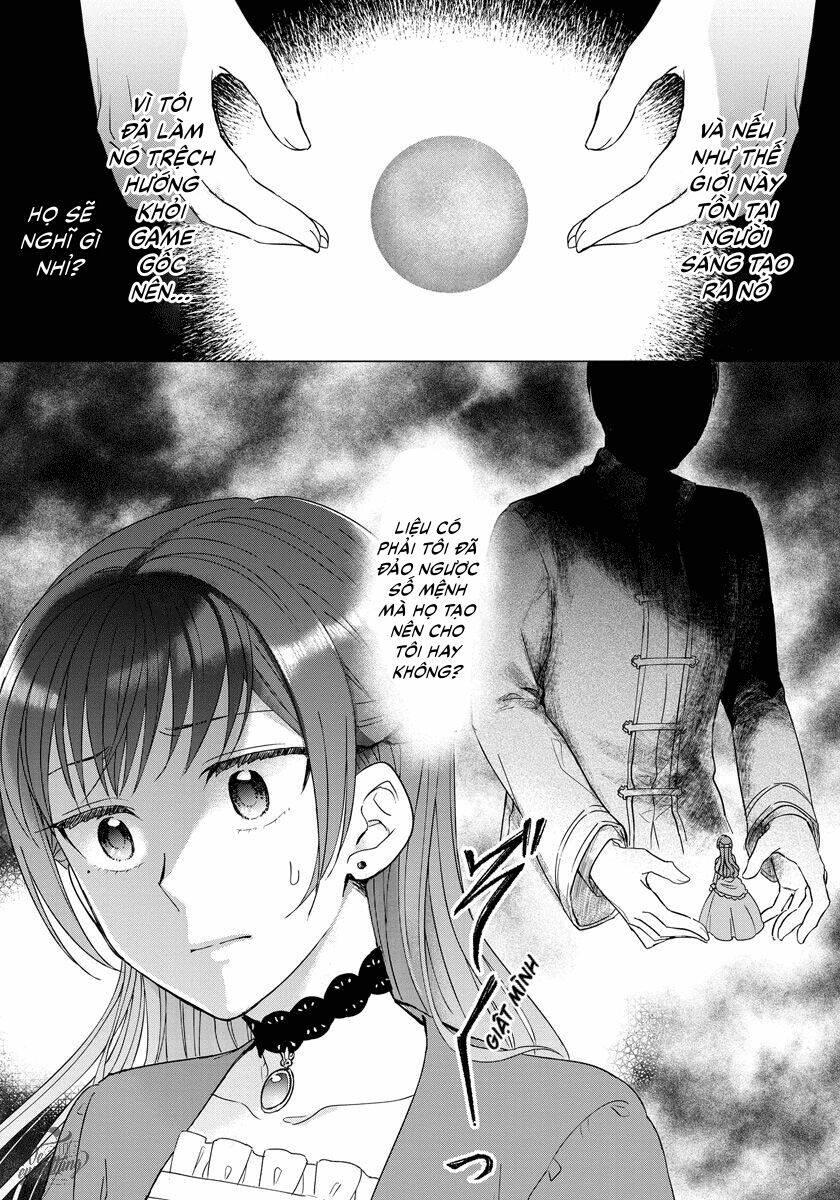 hình như tôi đã tái sinh vào yandere otome game chapter 20 - Trang 25