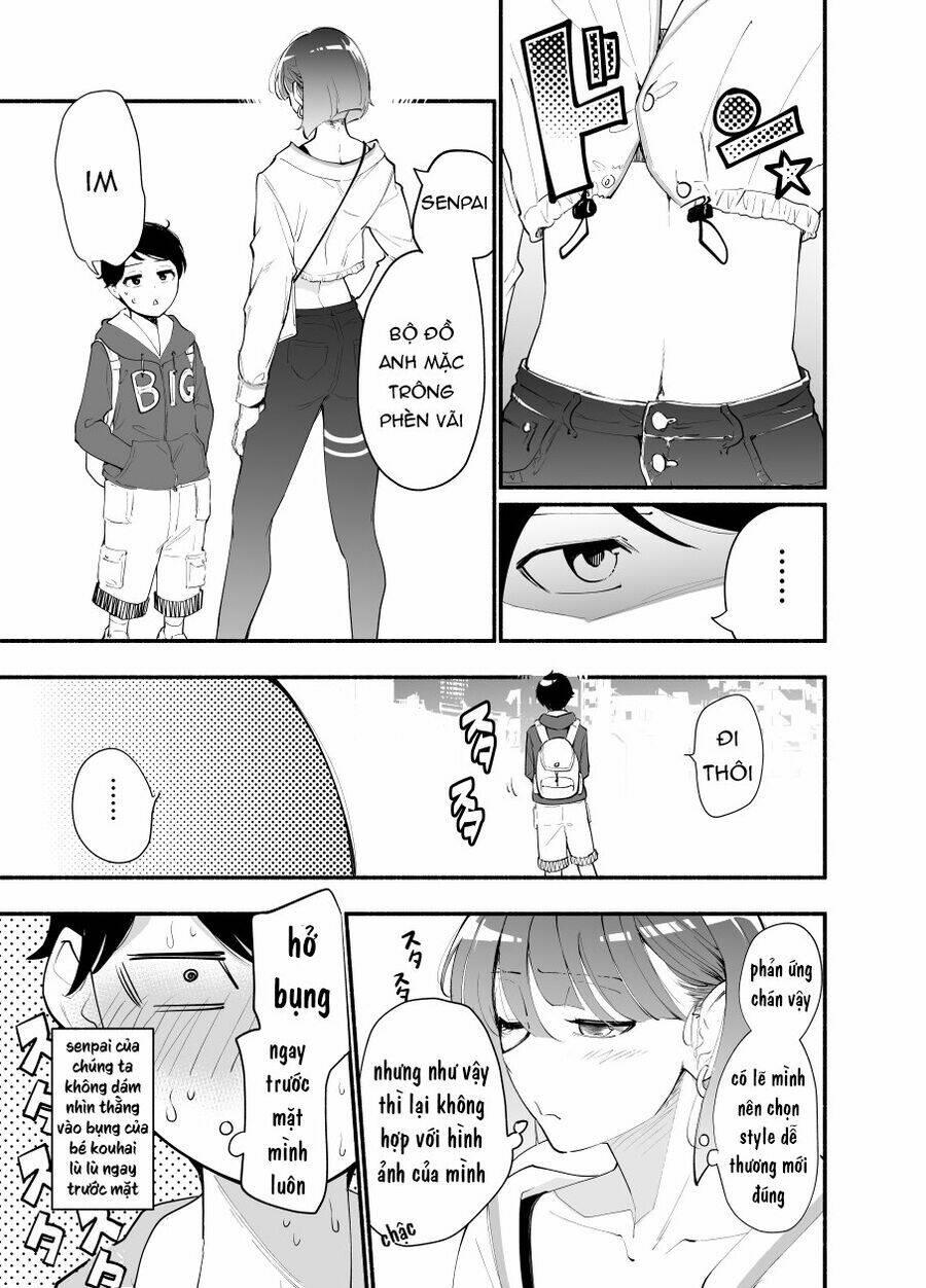 koushinchou no kouhai (♀) to teishinchou no senpai (♂) ga renai ni hatten suru made chapter 9 - Trang 4