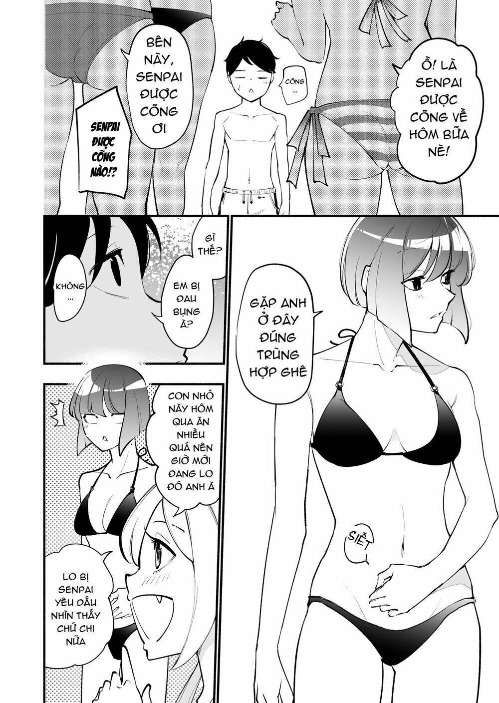 koushinchou no kouhai (♀) to teishinchou no senpai (♂) ga renai ni hatten suru made chapter 14 - Trang 3