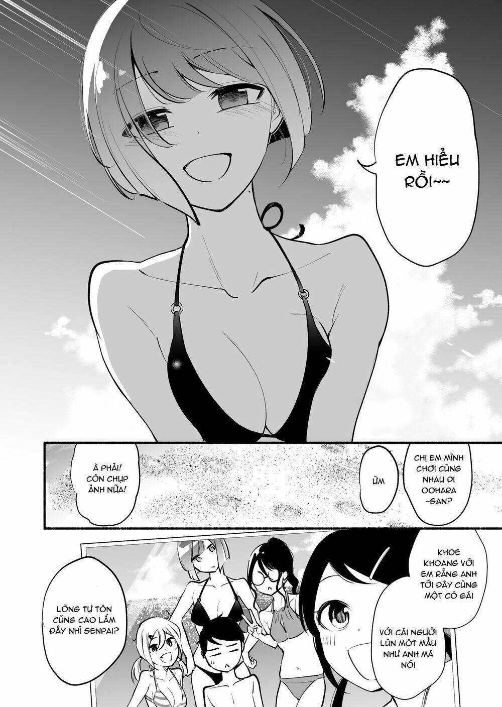 koushinchou no kouhai (♀) to teishinchou no senpai (♂) ga renai ni hatten suru made chapter 14 - Trang 9