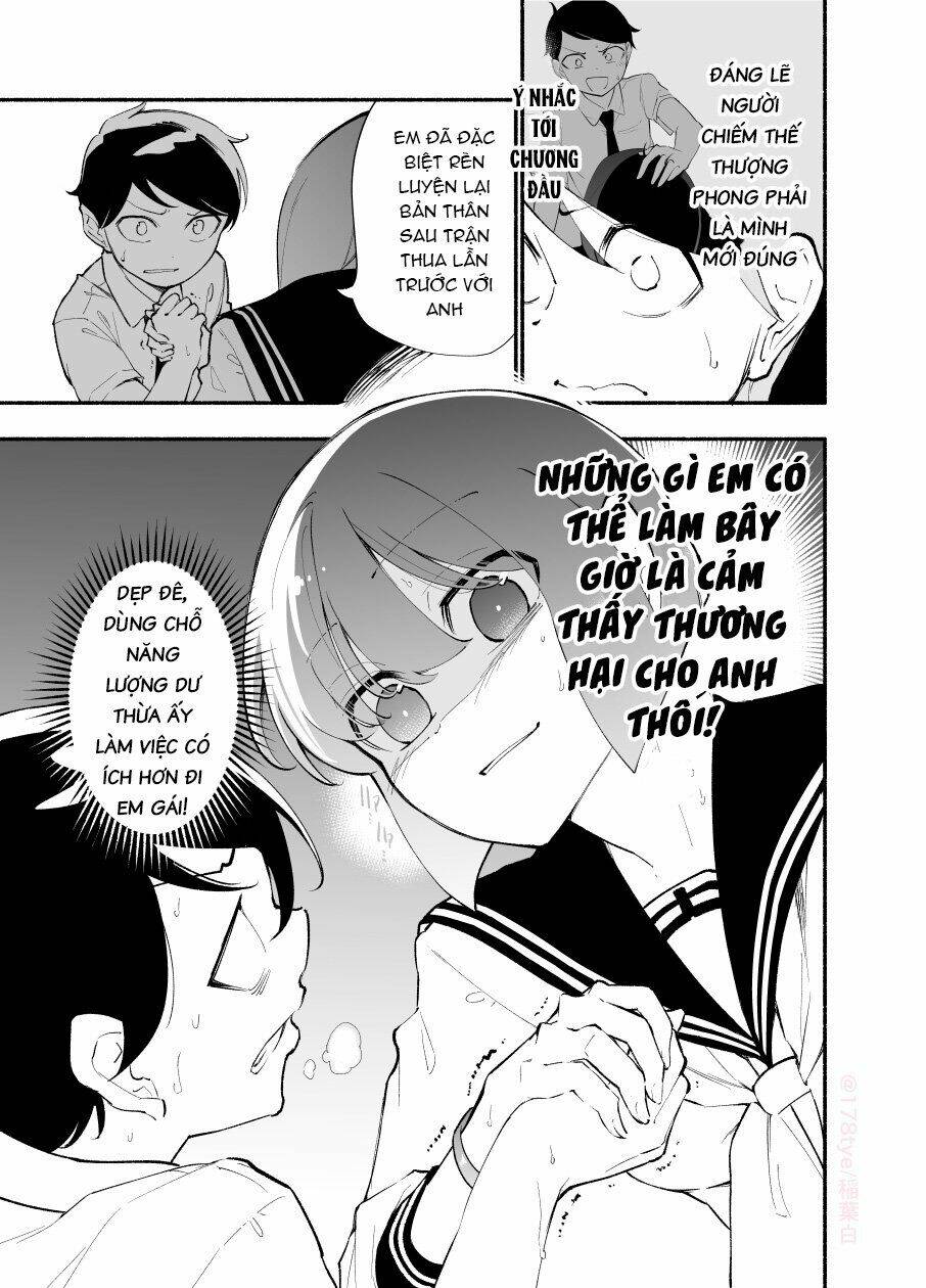 koushinchou no kouhai (♀) to teishinchou no senpai (♂) ga renai ni hatten suru made chapter 21 - Trang 4