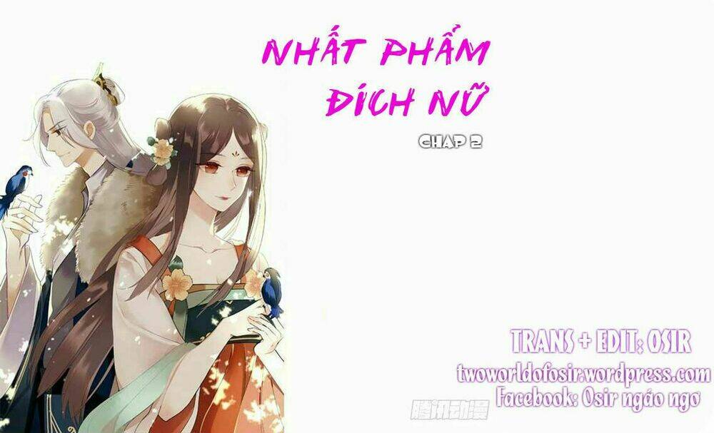 nhất phẩm đích nữ chapter 2 - Trang 1