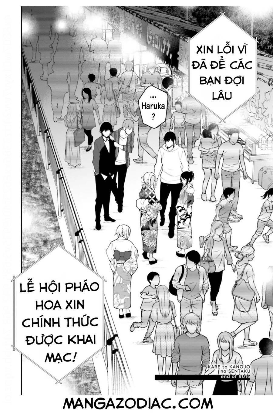 kare to kanojo no sentaku chapter 16 - Trang 23