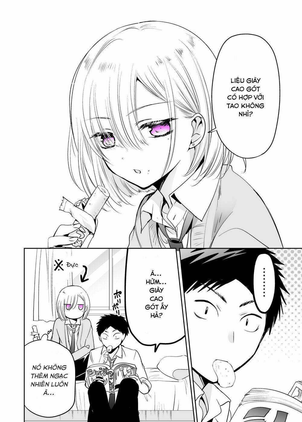 tomodachi ga sukato wa kita itte itte kita chapter 3 - Trang 1