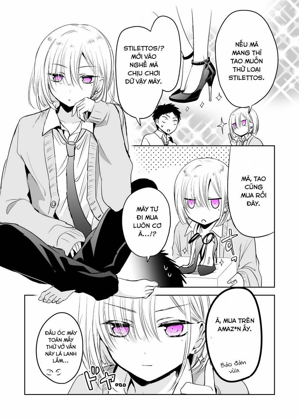 tomodachi ga sukato wa kita itte itte kita chapter 3 - Trang 2