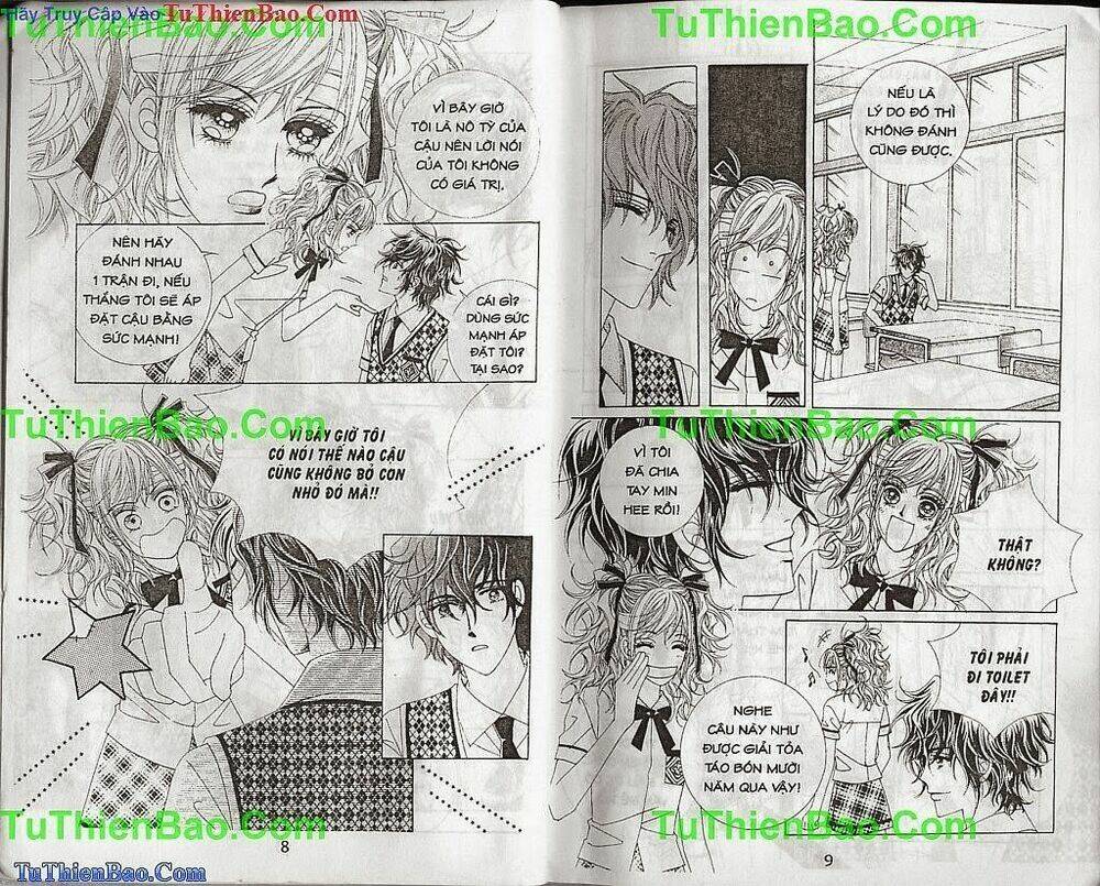 tiểu tử quậy bản đẹp - become habituated to kiss chapter 10 - Trang 6