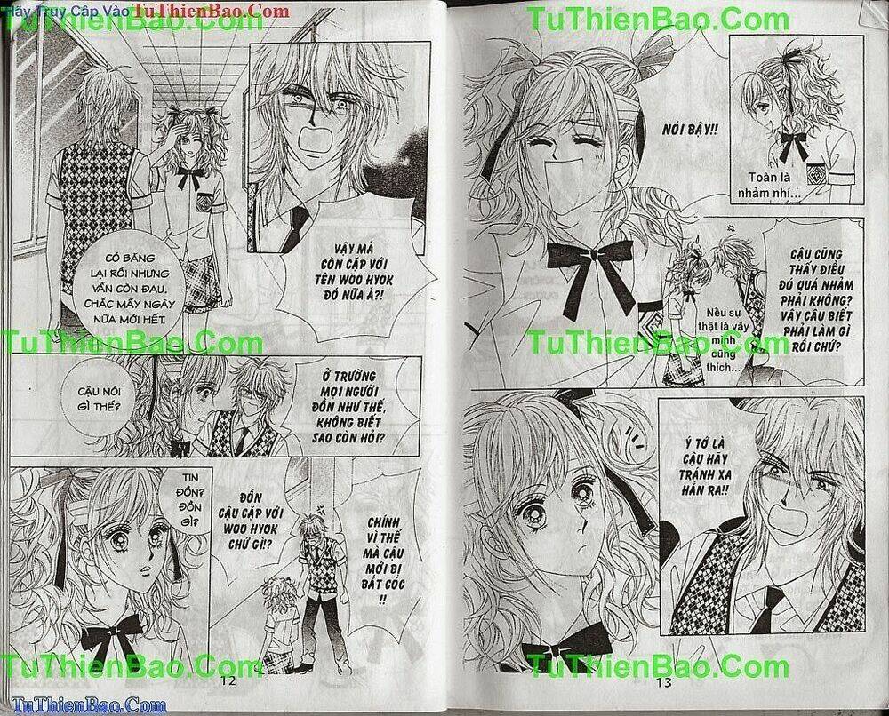 tiểu tử quậy bản đẹp - become habituated to kiss chapter 10 - Trang 8