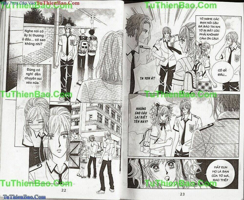 tiểu tử quậy bản đẹp - become habituated to kiss chapter 10 - Trang 13