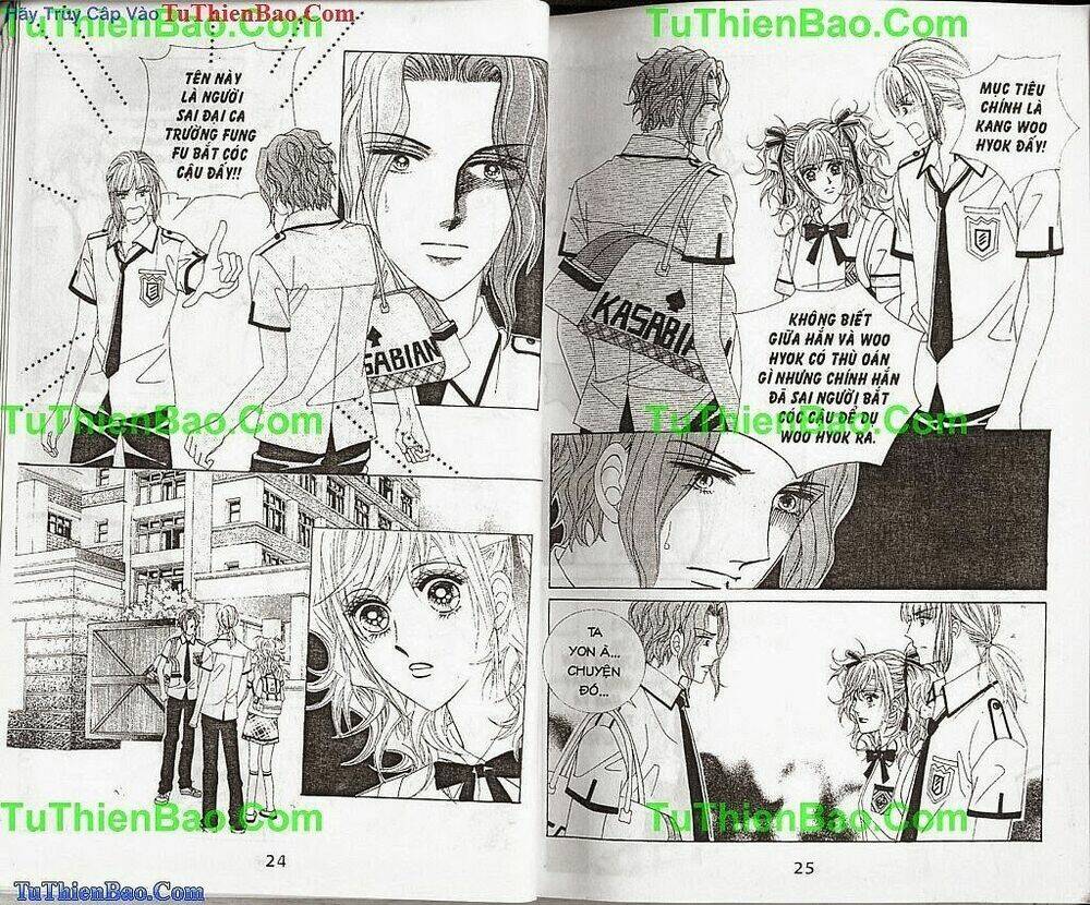 tiểu tử quậy bản đẹp - become habituated to kiss chapter 10 - Trang 14