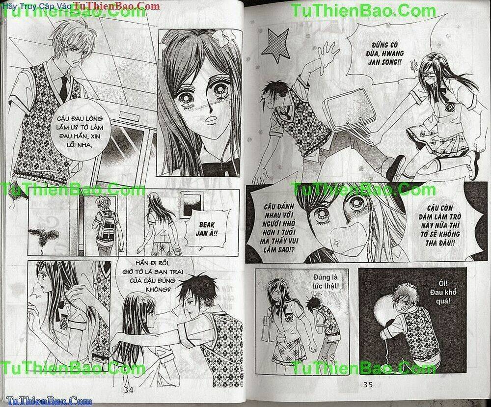 tiểu tử quậy bản đẹp - become habituated to kiss chapter 10 - Trang 19