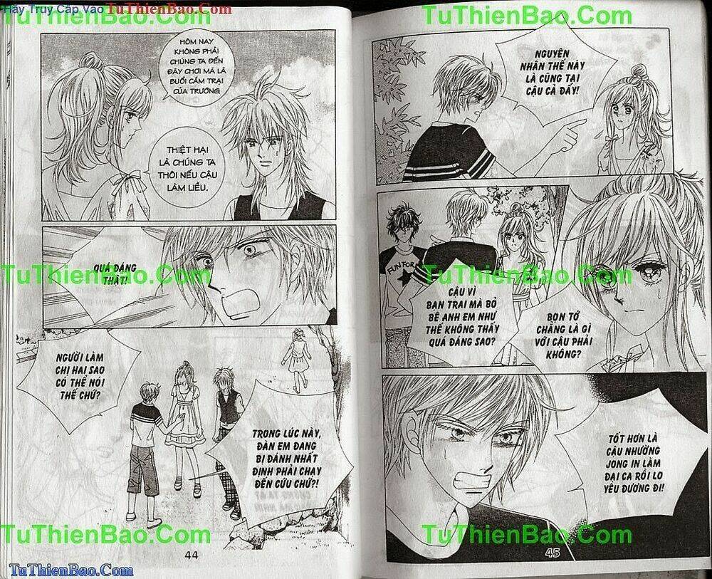 tiểu tử quậy bản đẹp - become habituated to kiss chapter 13 - Trang 24