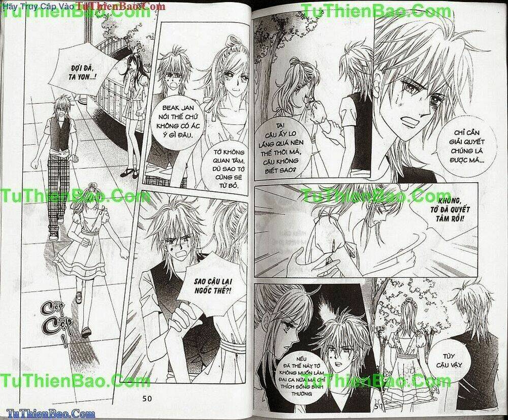 tiểu tử quậy bản đẹp - become habituated to kiss chapter 13 - Trang 27