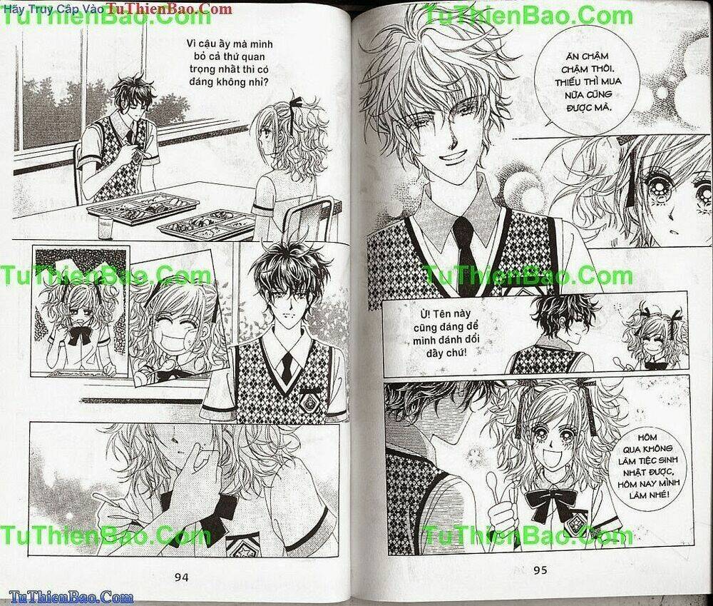 tiểu tử quậy bản đẹp - become habituated to kiss chapter 13 - Trang 49