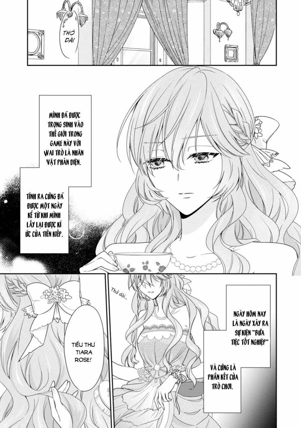 akuyaku reijou wa ringoku no outaishi ni dekiai sareru chapter 2 - Trang 3