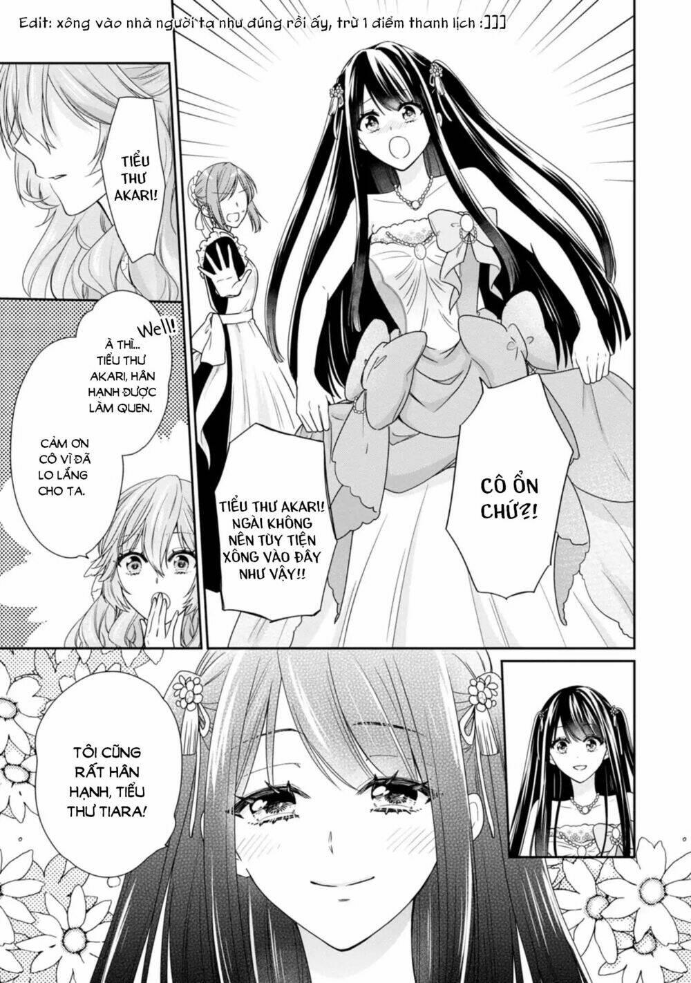 akuyaku reijou wa ringoku no outaishi ni dekiai sareru chapter 2 - Trang 9