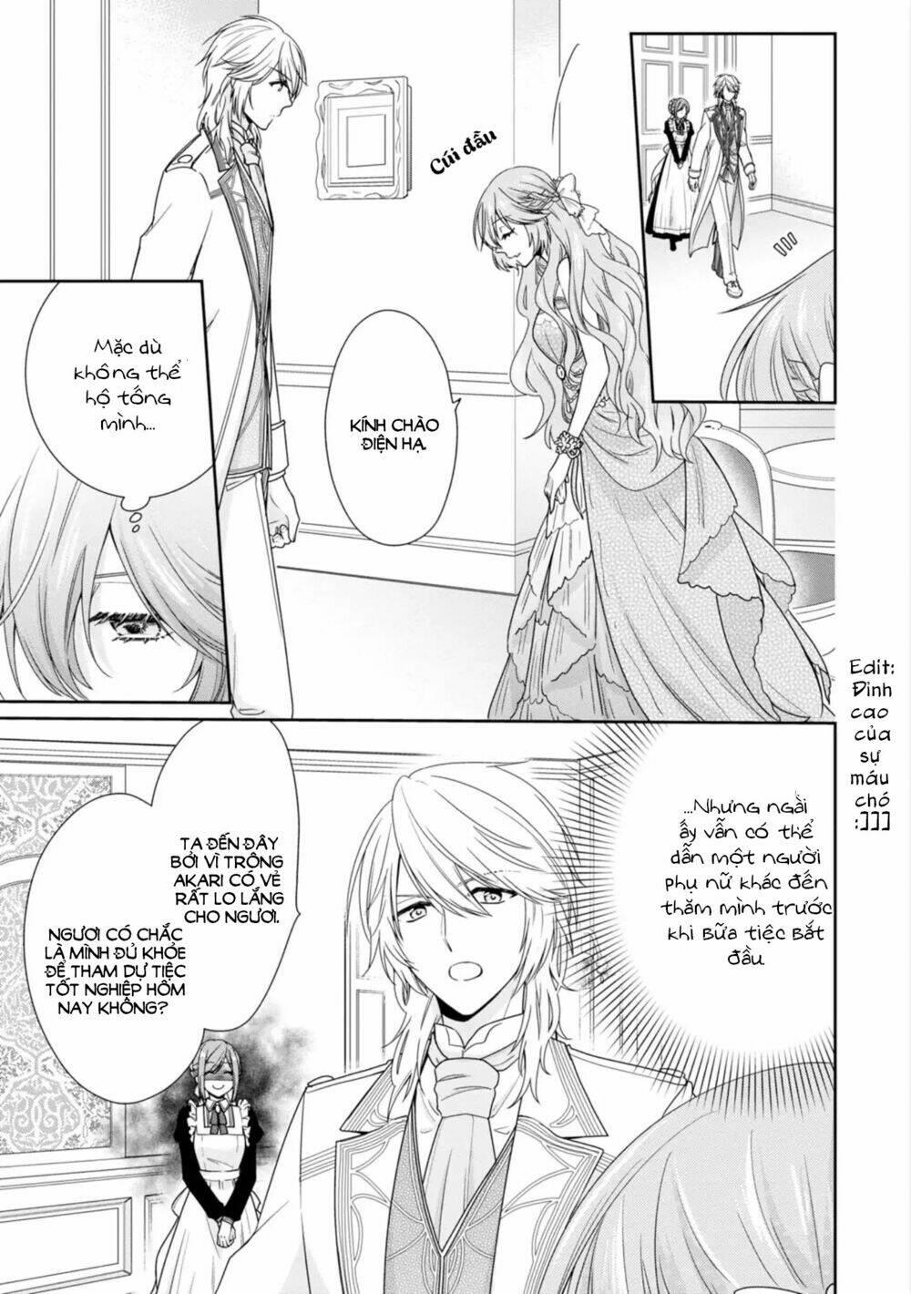 akuyaku reijou wa ringoku no outaishi ni dekiai sareru chapter 2 - Trang 11