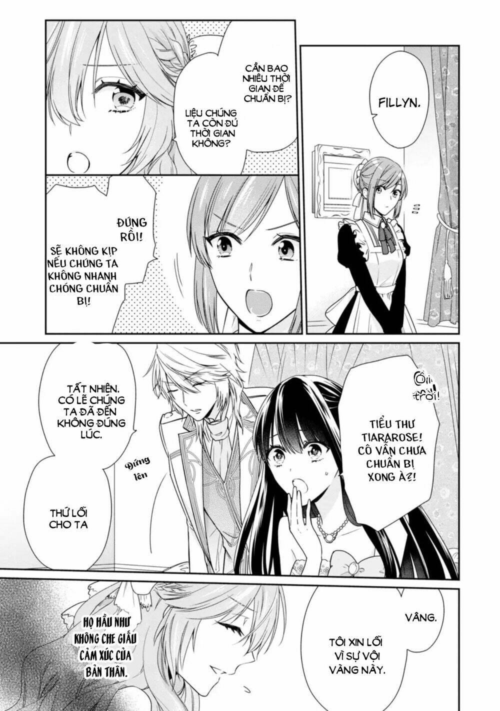 akuyaku reijou wa ringoku no outaishi ni dekiai sareru chapter 2 - Trang 13