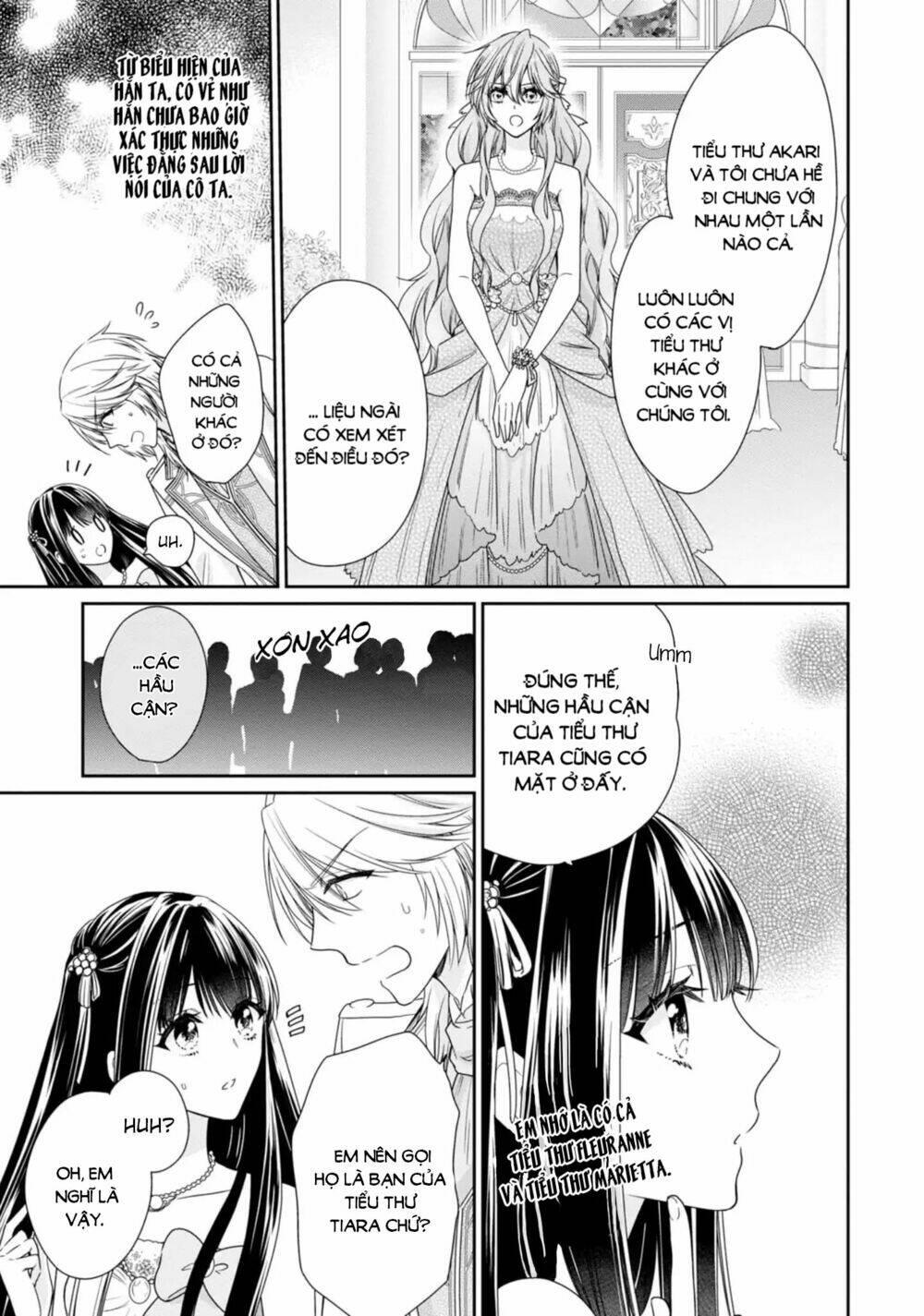 akuyaku reijou wa ringoku no outaishi ni dekiai sareru chapter 2 - Trang 27