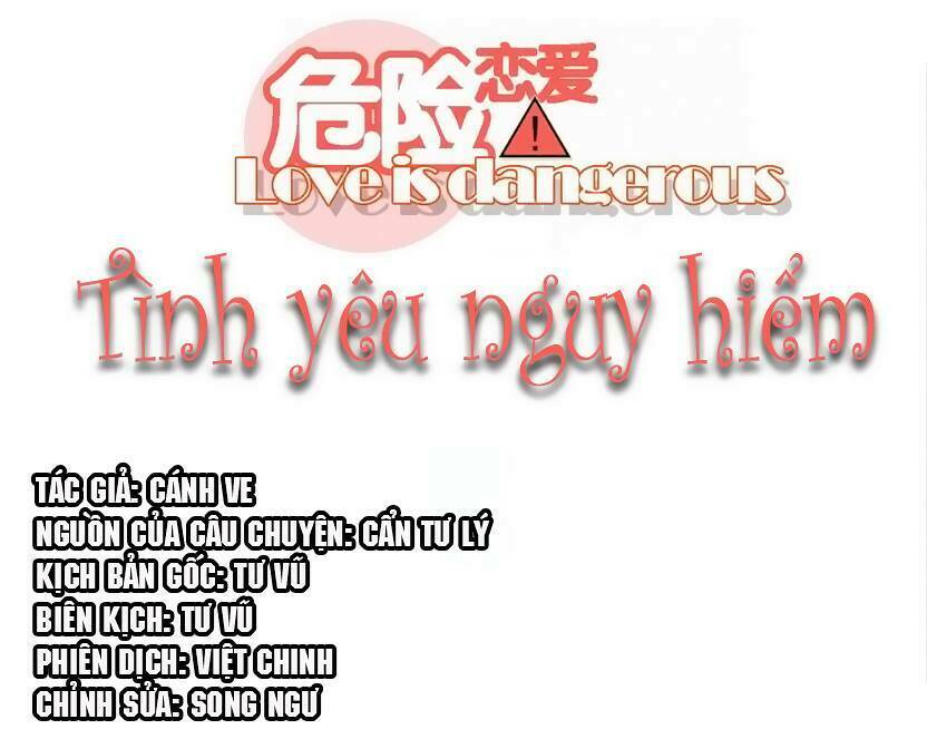 tình yêu nguy hiểm chapter 4 - Trang 6