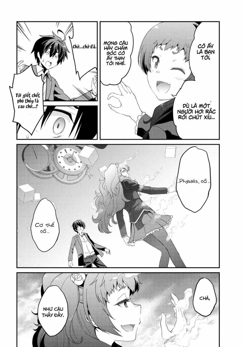 kimi wa shinenai hai kaburi no majo chapter 7.1 - Trang 9